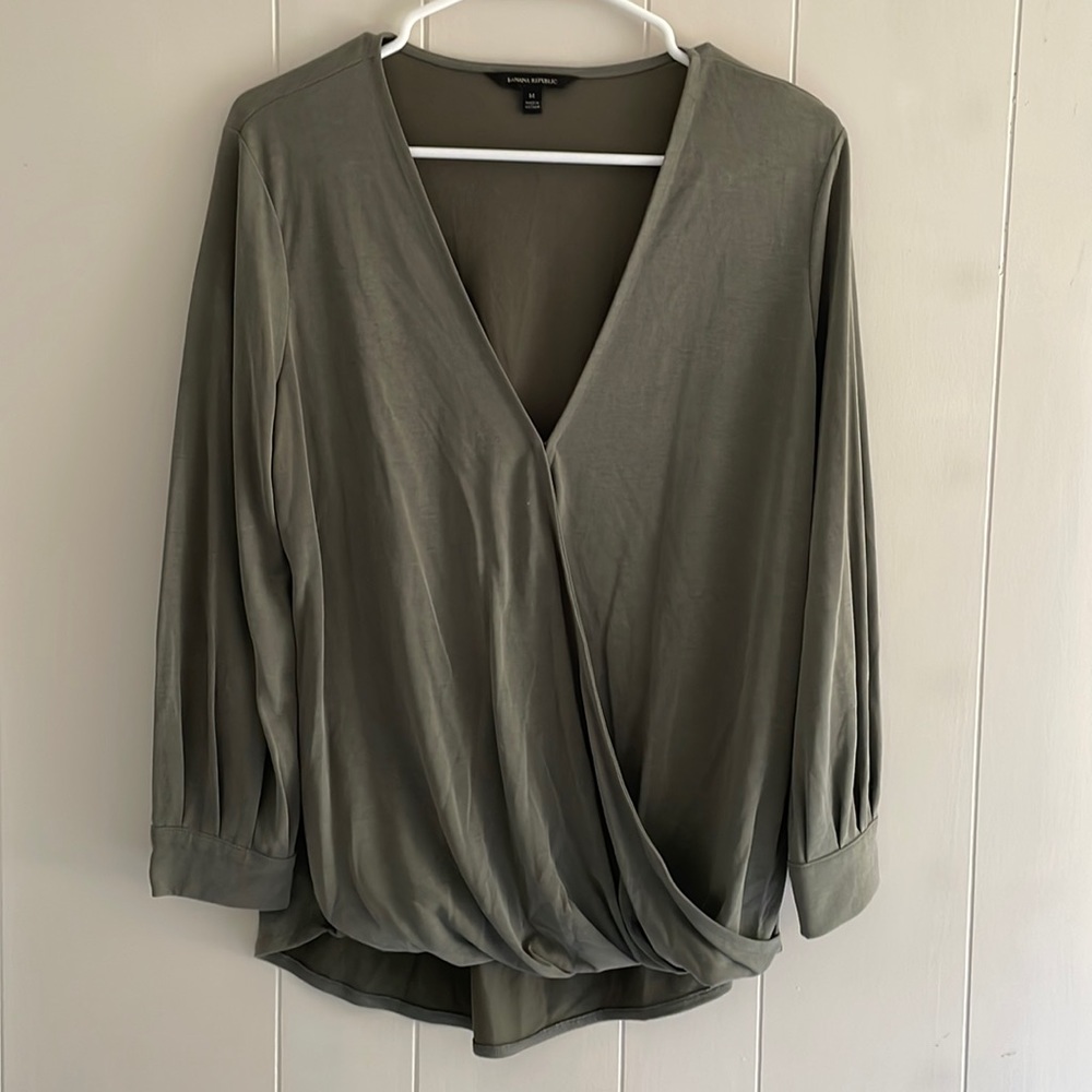 Banana Republic | green high low top | MEDIUM | lightly worn
